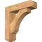 Ekena Millwork Imperial Craftsman Smooth Bracket w/ Offset Brace, Western Red Cedar, 5 1/2"W x 20"D x 20"H BKT0604X20X20IMP04SWR - alternate 1